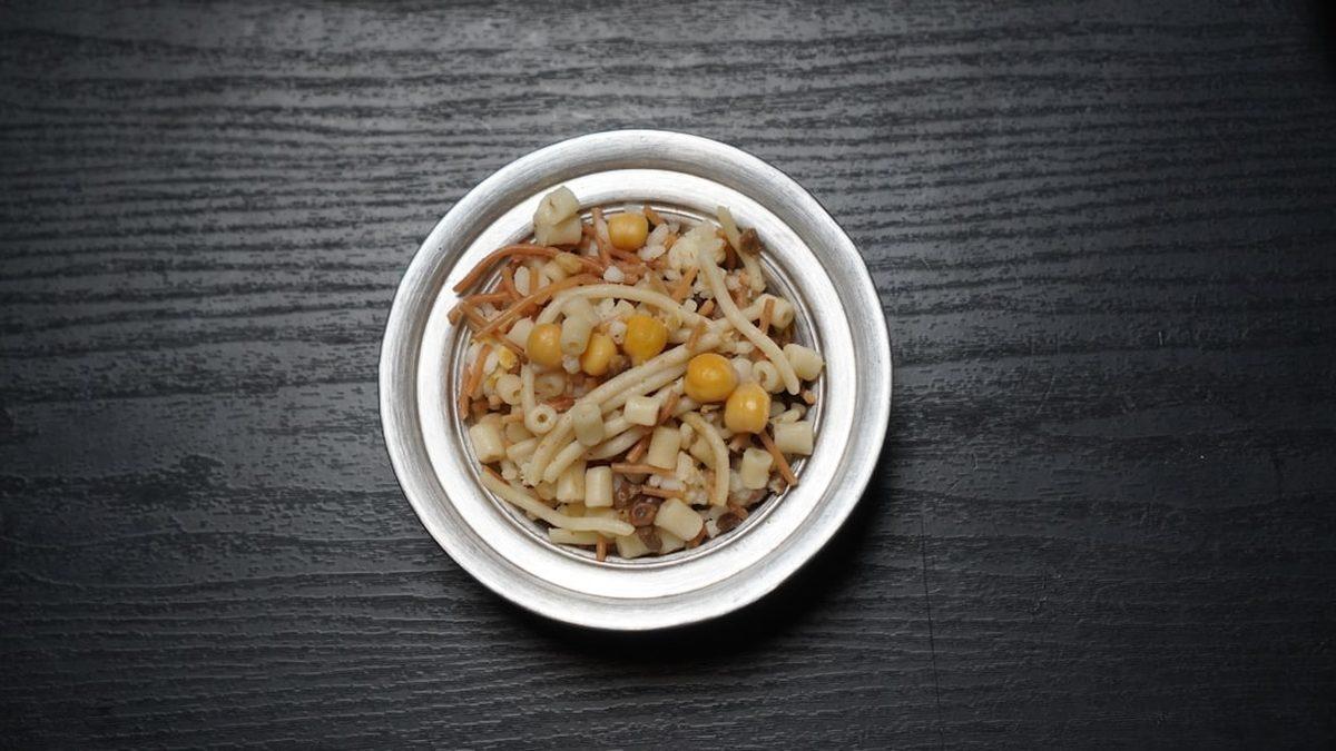 whole foods vs processed protein — colorful legumes and grains in ceramic bowls
