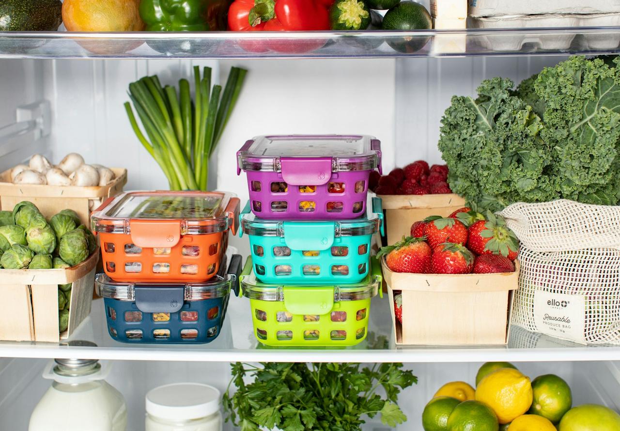 meal prep containers vegetables — The Holistic Life Hub